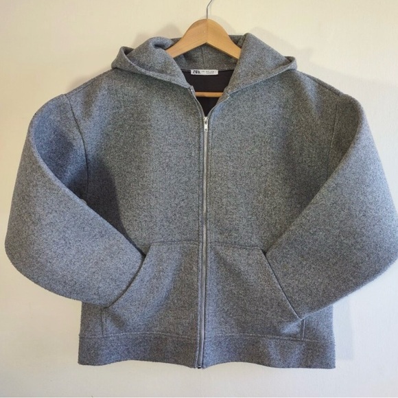 Zara Bomber Neoprene Hoodie - Small - Picture 2 of 5